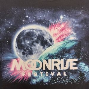 Moonrise Festival 2015 Baltimore MD Size Medium T Shirt Gildan Ultra Cotton